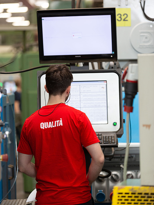 Esperienza nella produzione di componentistica tecnica in ottone
