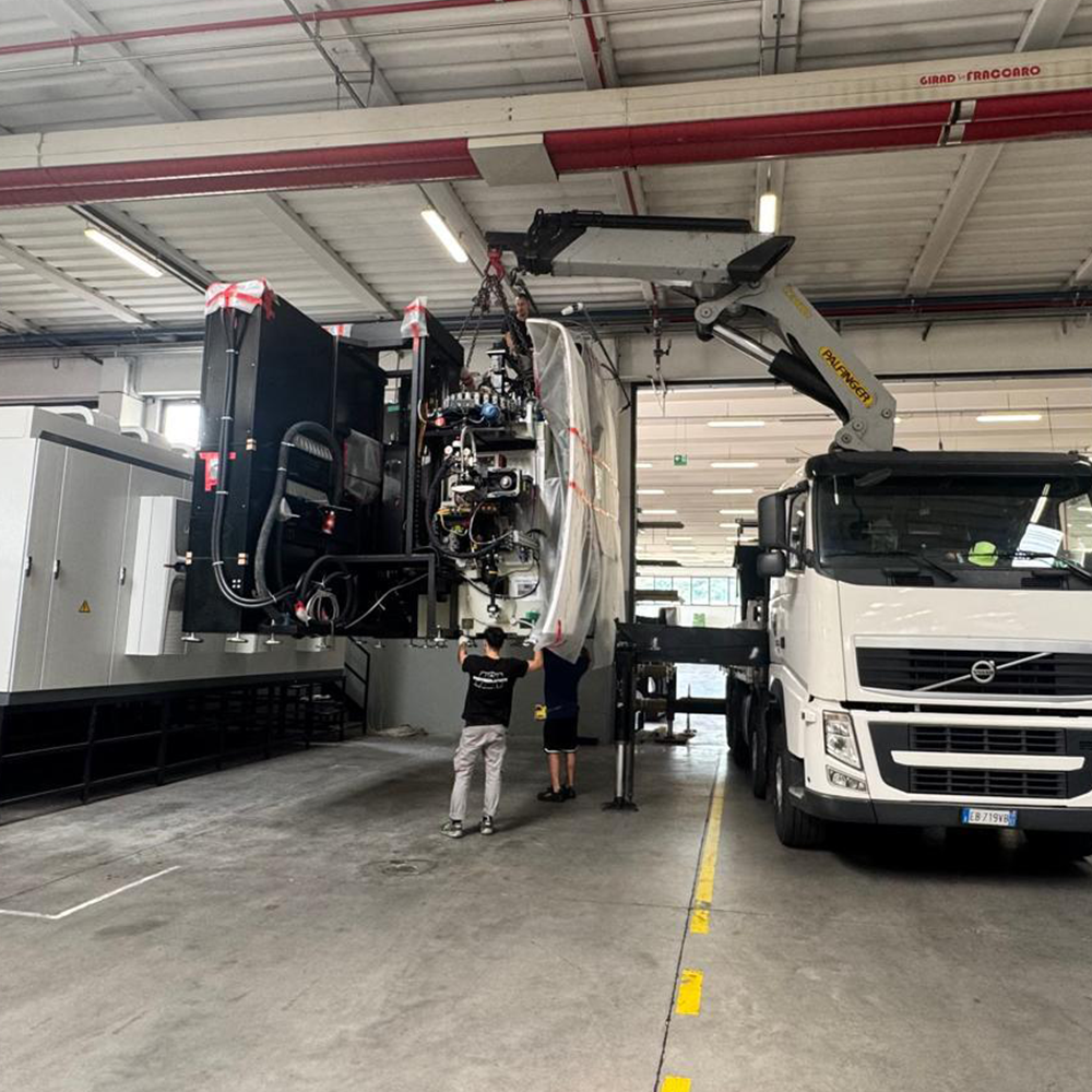 Nuova Portacenter a 3 mandrini per una produzione più efficiente e sostenibile