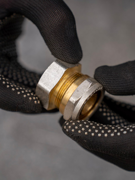 Produzione di corpi in ottone per sistemi fluidici
